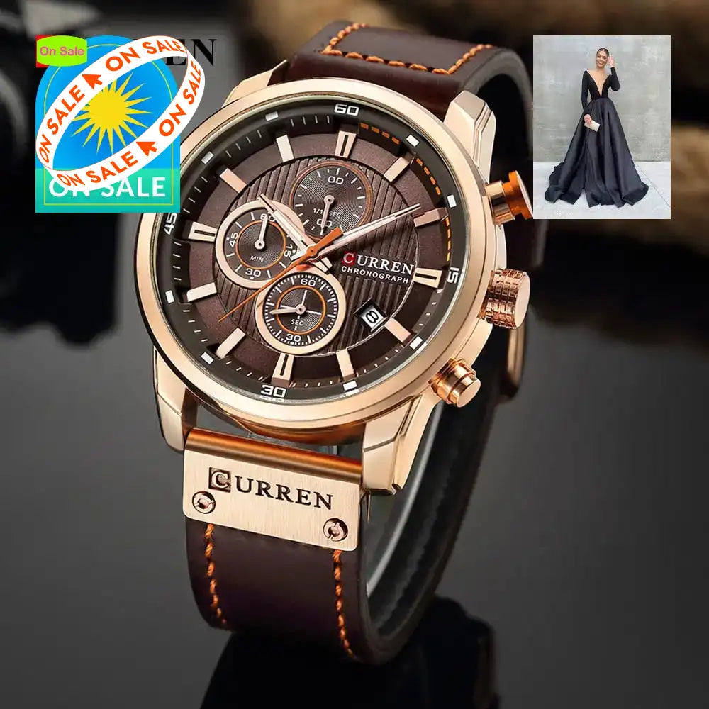 Curren Golden watch